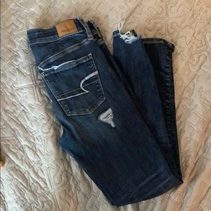 AE high waisted jeans!